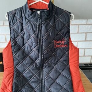 Womens Harley Davidson quilted vest